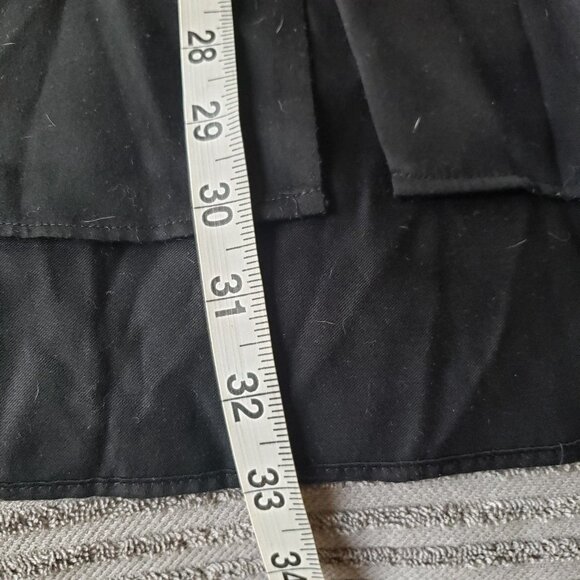 Sateen black Sz XXL 18 36/37 Wrinkle Free, long sleeve mens buttondown shirt - Picture 6 of 10